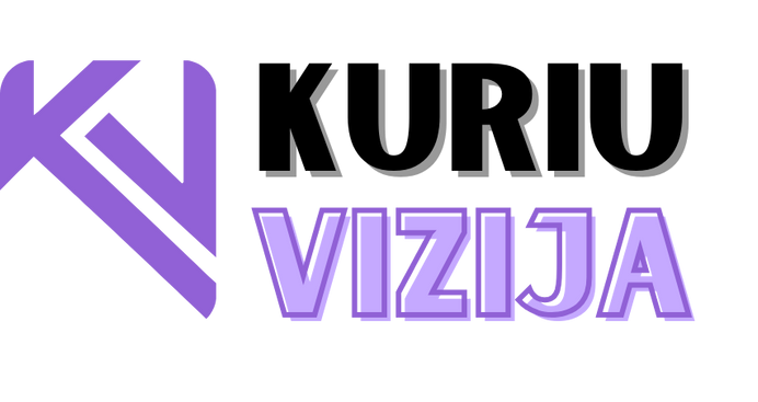 Kuriu Viziją – internetinių svetainių kūrimo studijos logotipas"
