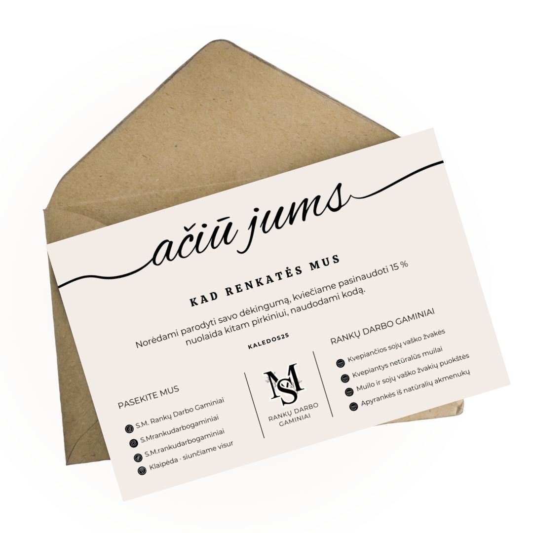 nuolaidos kodo maketas kortele kuriuvizija.lt